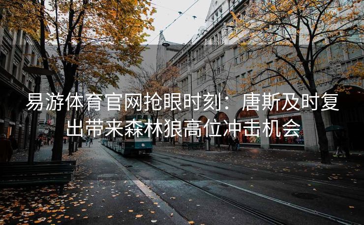 易游体育官网抢眼时刻：唐斯及时复出带来森林狼高位冲击机会