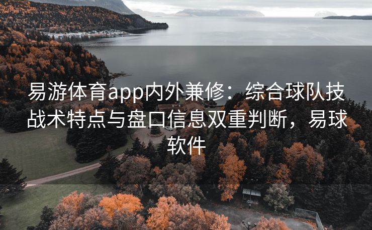 易游体育app内外兼修：综合球队技战术特点与盘口信息双重判断，易球软件